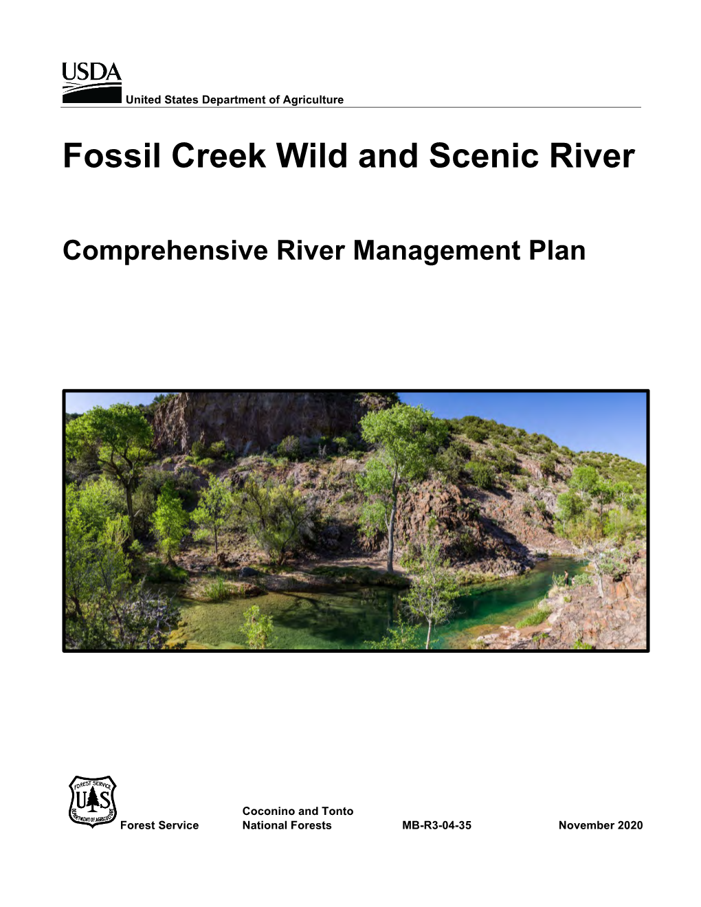 Fossil Creek Comprehensive River