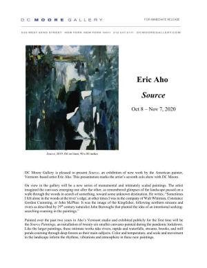 Eric Aho Source DC Moore Gallery