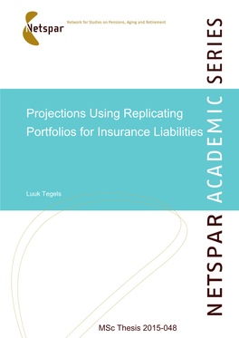 Projections Using Replicating Portfolios for Insurance Liabilities