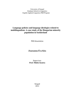 English Applied Linguistics Phd Program