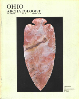 Ohio Archaeologist Volume 28 No