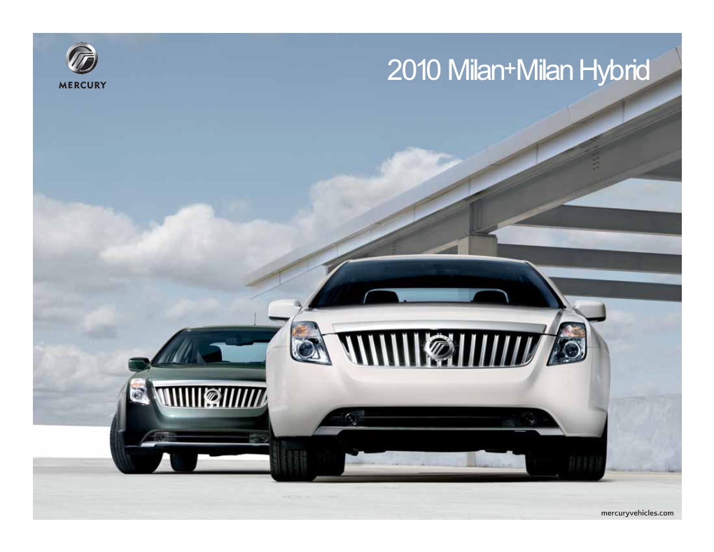 2010 Mercury Milan Brochure