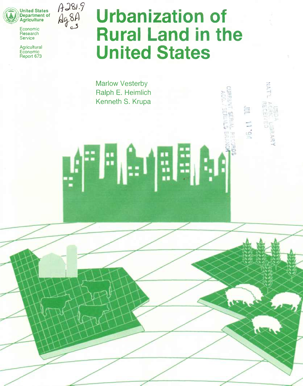 Urbanization of Rural Land in the United States