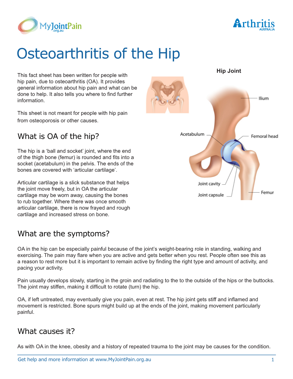 Osteoarthritis of the Hip