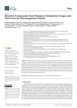 Bioactive Compounds from Mangrove Endophytic Fungus and Their Uses for Microorganism Control