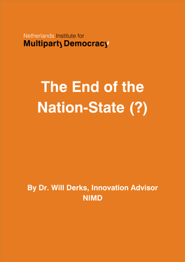 The End of the Nation-State