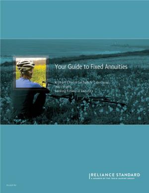 Your Guide to Fixed Annuities