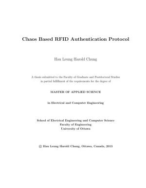 Chaos Based RFID Authentication Protocol