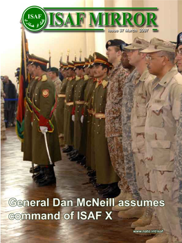 General Dan Mcneill Assumes Command of ISAF X