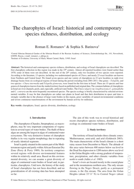 Historical and Contemporary Species Richness, Distribution, and Ecology