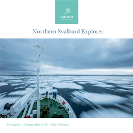 Northern Svalbard Explorer