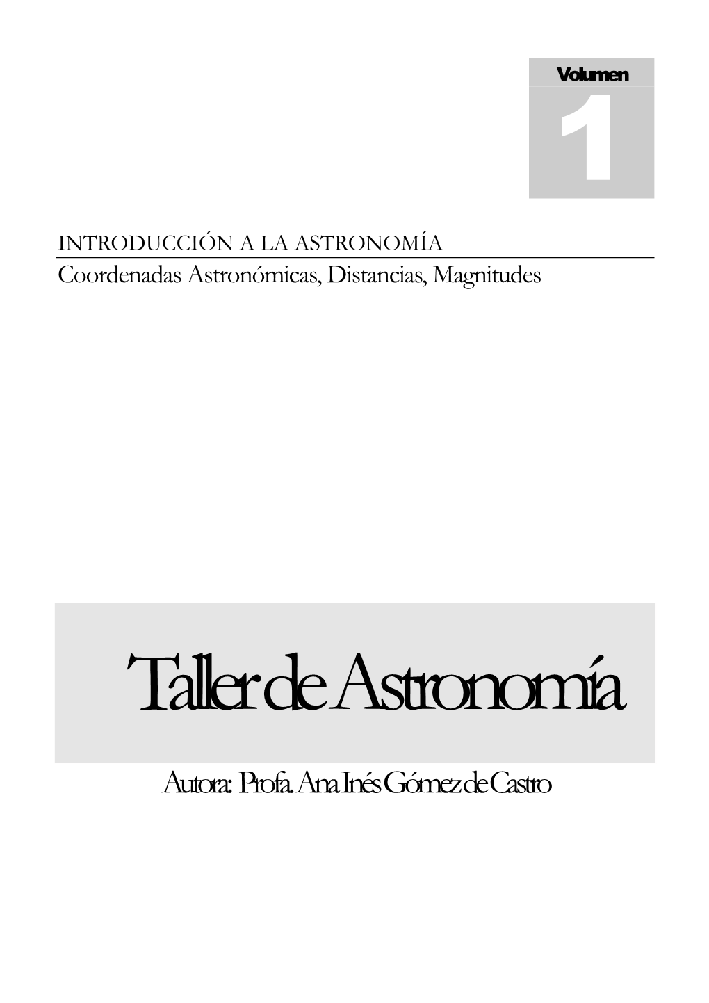 Coordenadas Astronómicas, Distancias, Magnitudes