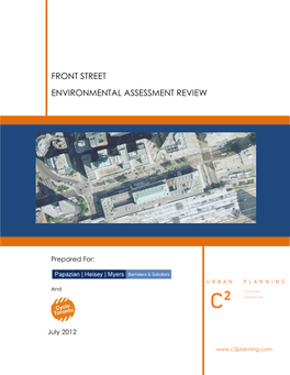 Front Street Environmental Assessment Review