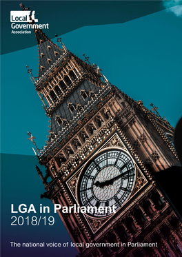 LGA in Parliament 2018/19