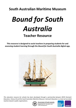 Bound for South Australia Teacher Resource