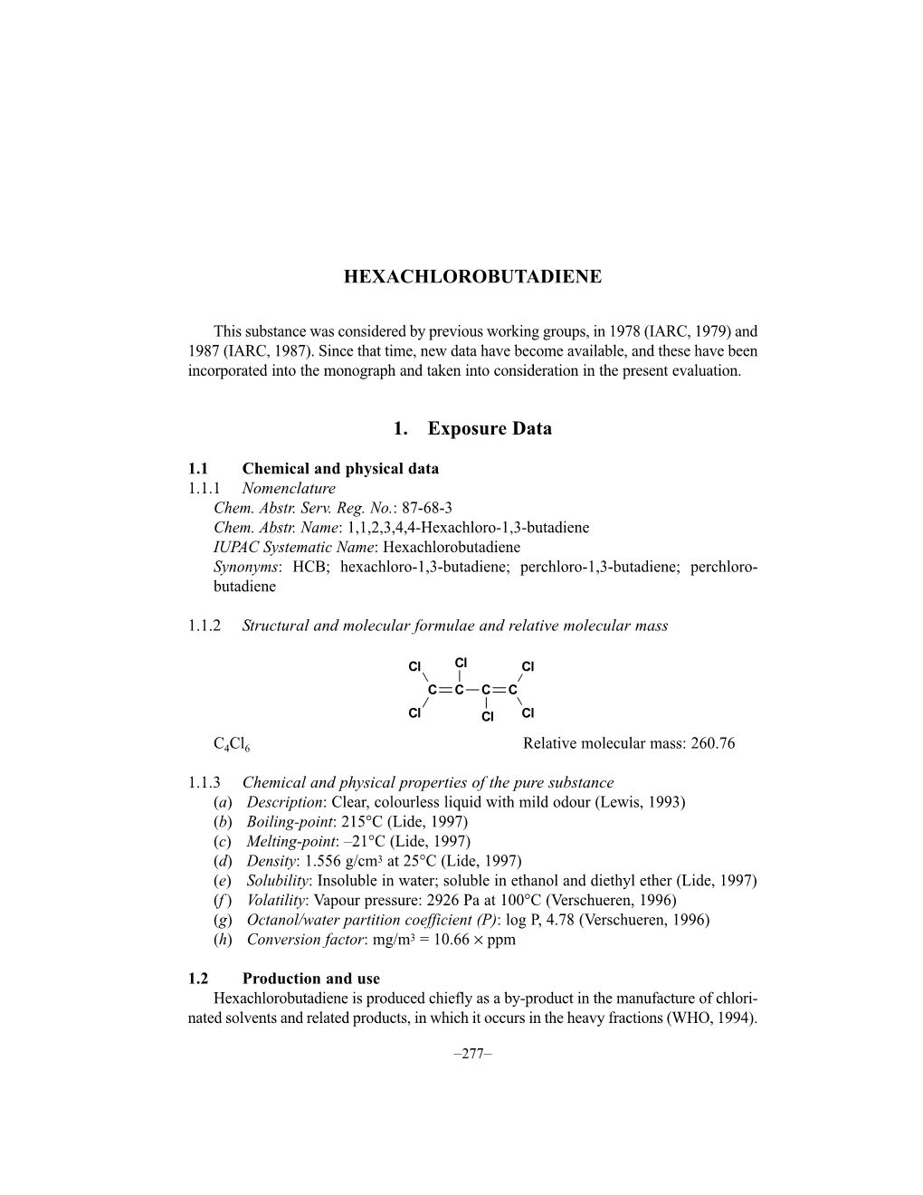 Hexachlorobutadiene