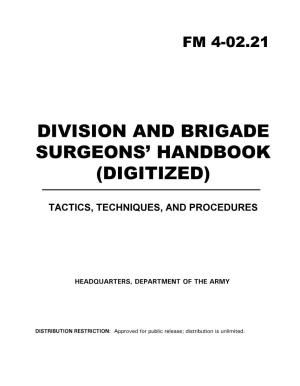 Division and Brigade Surgeon's Handbook
