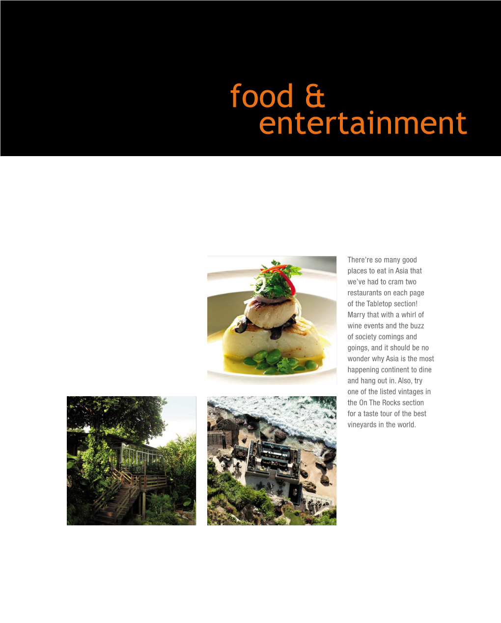 Food & Entertainment