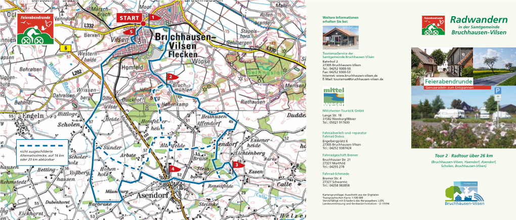 Radwandern in Der Samtgemeinde 5 Bruchhausen-Vilsen