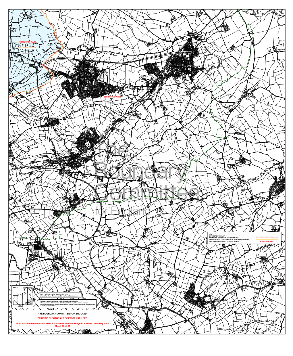 The Boundary Committee for England