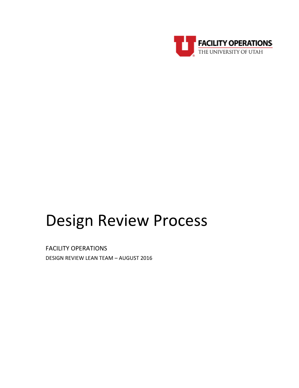 Design Review Process