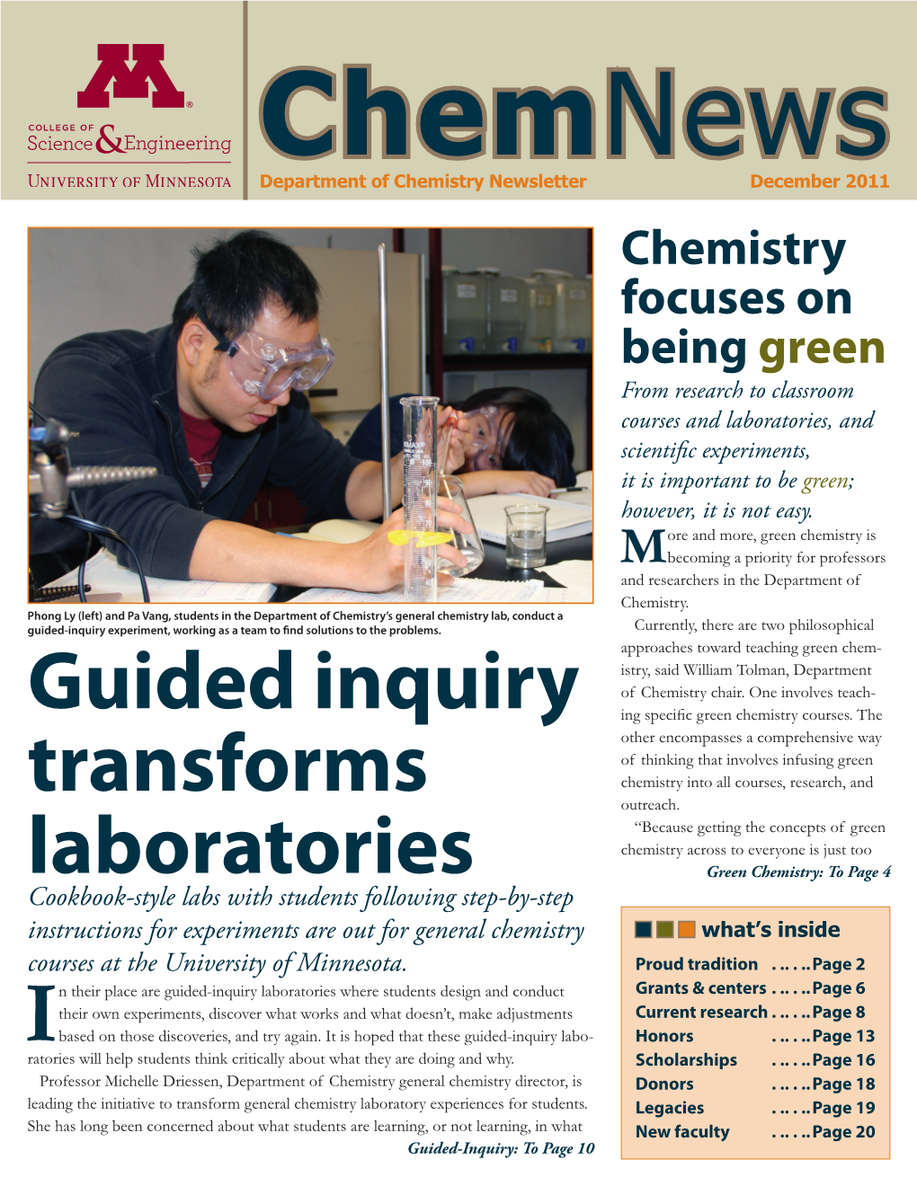Guided Inquiry Transforms Laboratories