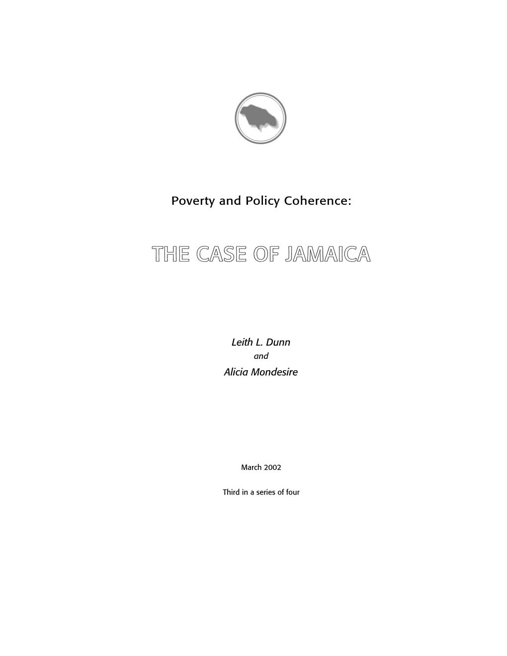 The Case of Jamaica