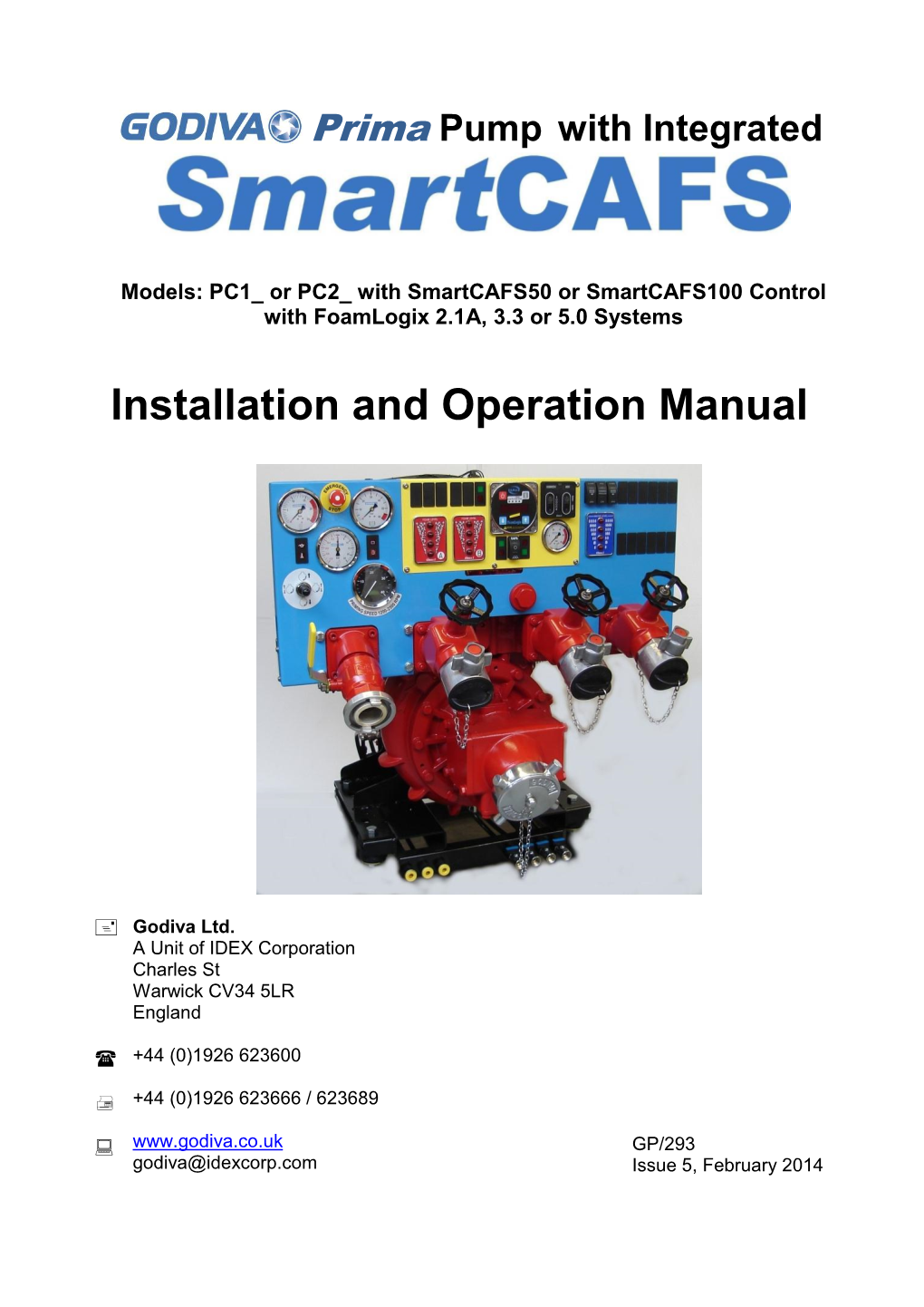 Installation and Operation Manual