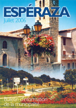 Bulletin D'information De La Municipalité Juillet 2006