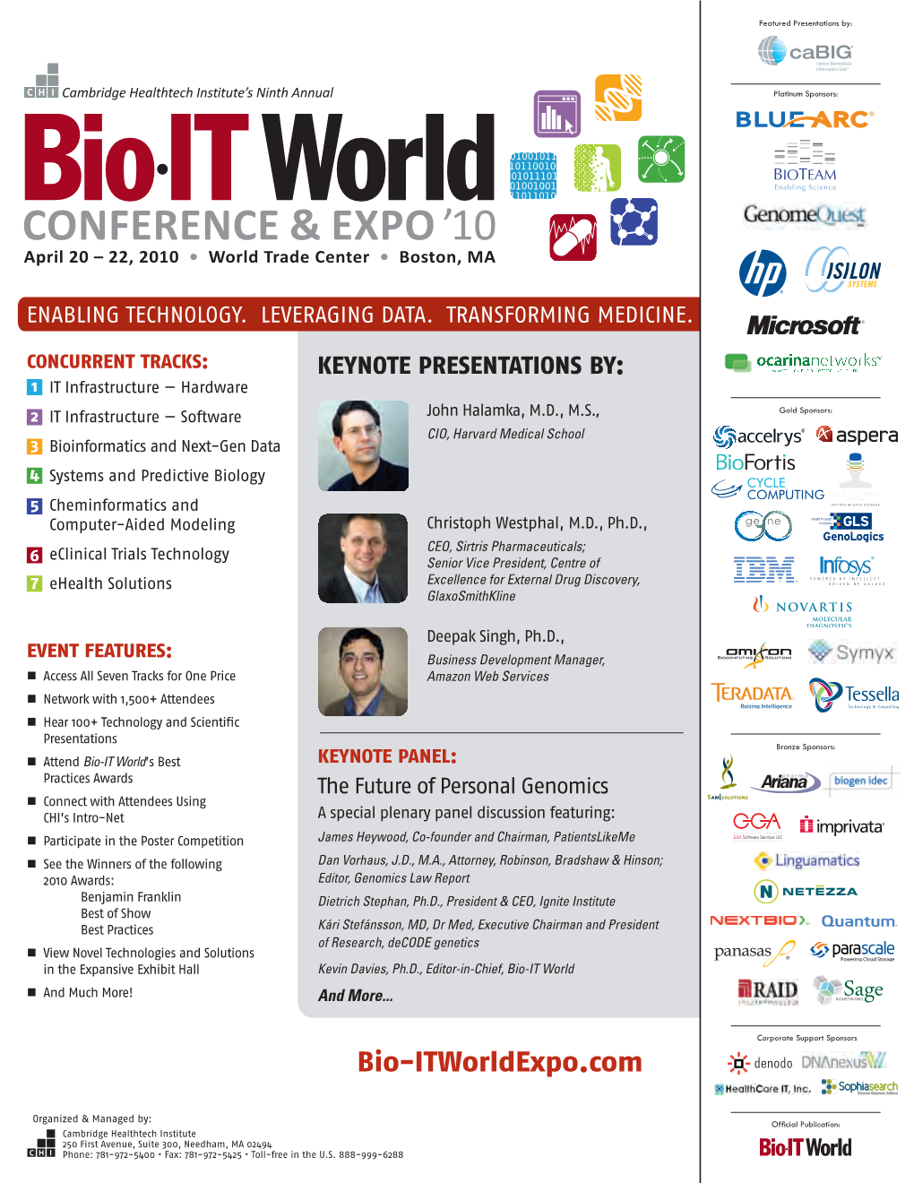 Bio-IT World Conference & Expo