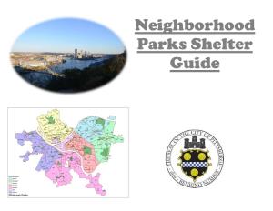 Neighborhood Parks Shelter Guide