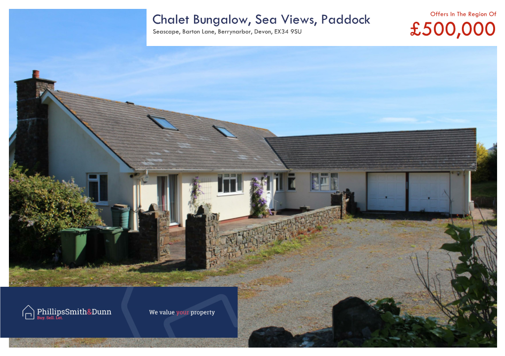 Barton Lane, Berrynarbor, Devon, EX34 9SU £500,000