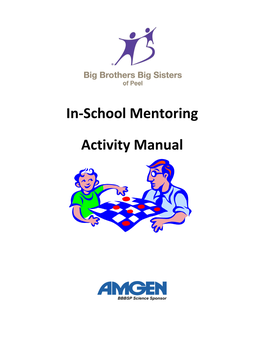 In-School Mentoring Activity Manual
