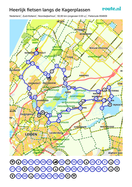 Print Heerlijk Fietsen Langs De Kagerplassen