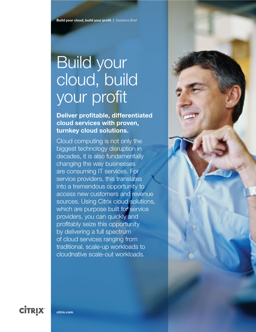 Build Your Cloud, Build Your Profit | Solutions Brief