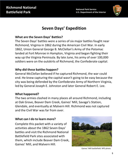 Seven Days' Expedition