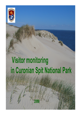 Visitor Monitoring in Curonian Spit National Park