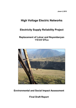 High Voltage Electric Networks