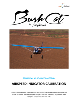 Airspeed Indicator Calibration