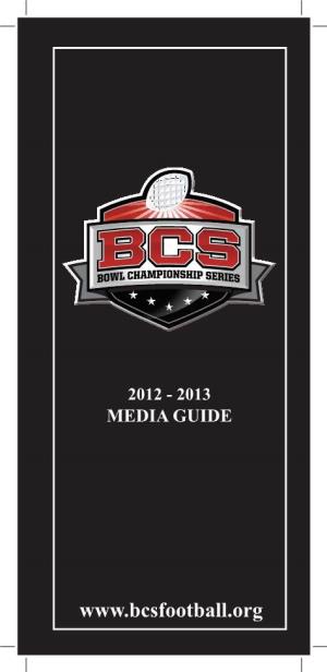 2012 - 2013 Media Guide