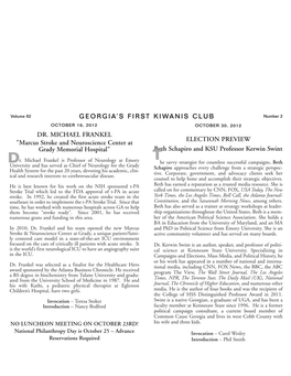 DR. MICHAEL FRANKEL "Marcus Stroke and Neuroscience Center At