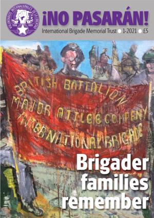 International Brigade Memorial Trust • 1-2021 • £5