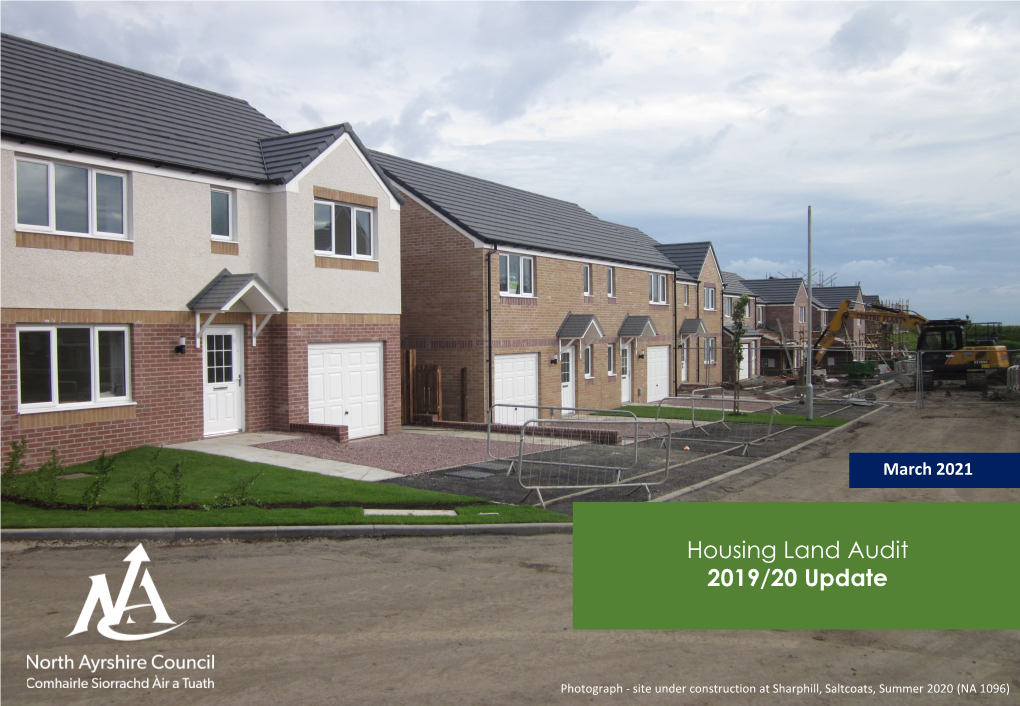 Housing Land Audit 2019/20 Update