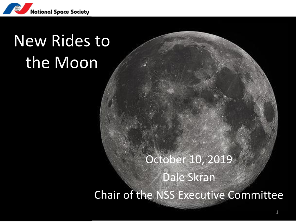 New Rides to the Moon