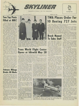 TWA EMPLOYEES See Page Four