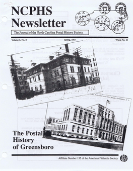 NCPHS Journal Issue 21 (Spring 1987)