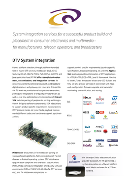 System Integration Services for a Successful Product Build