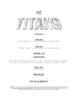 Titans" by Bob Haney | Bruno Premiani