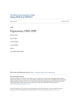 Expressions 1998-1999 Rebecca Nau