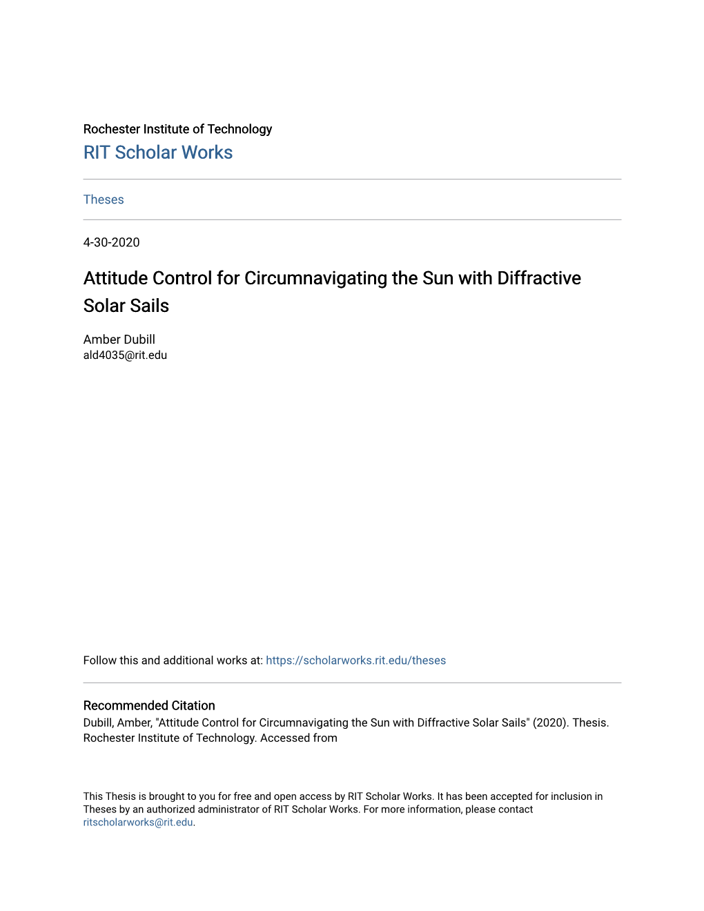 Attitude Control for Circumnavigating the Sun with Diffractive Solar Sails